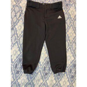 Adidas Youth Kids Medium Baseball Pants Softball Black Climalite